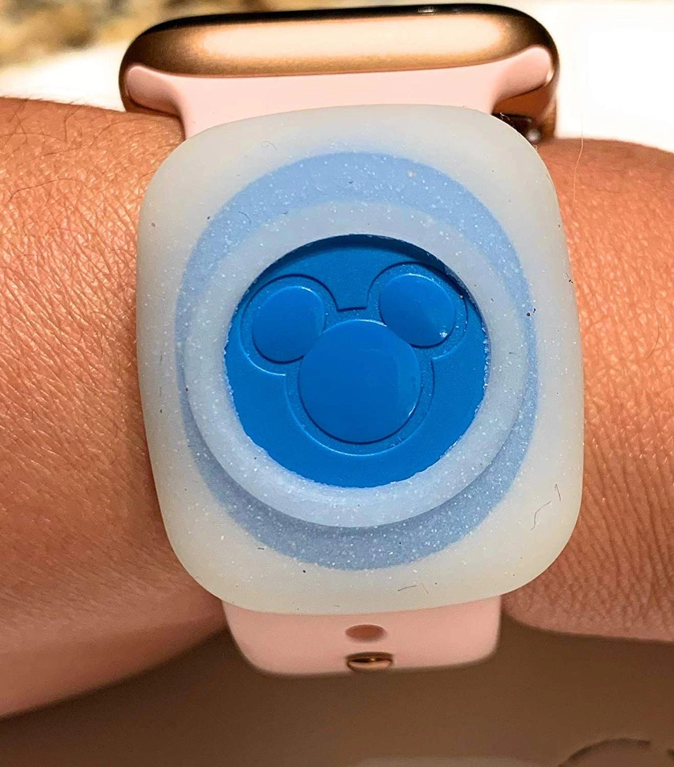 Disney Magicband and Magicband+ Puck Holder Clear Glow in the Dark