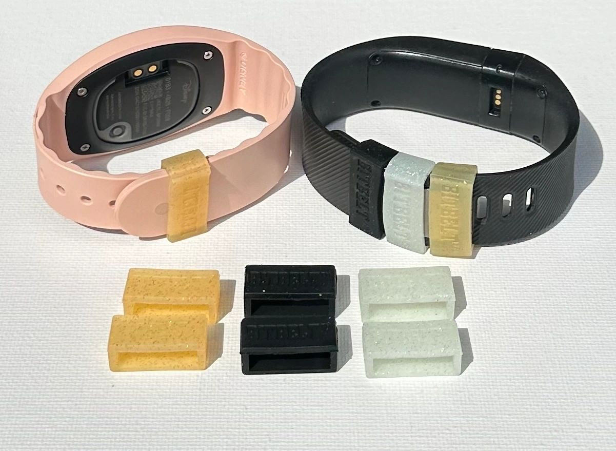 Bitbelt Galaxy 6 pack (6 pack 2 of each color: Black, Golden and Clear with Glitter the clear glow in the dark)
