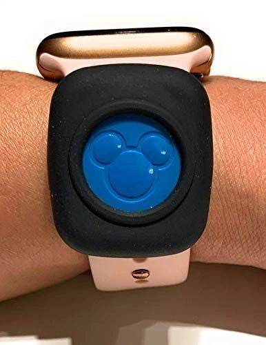 Disney Magicband and Magicband+ Puck Holder color Black (2 pack)