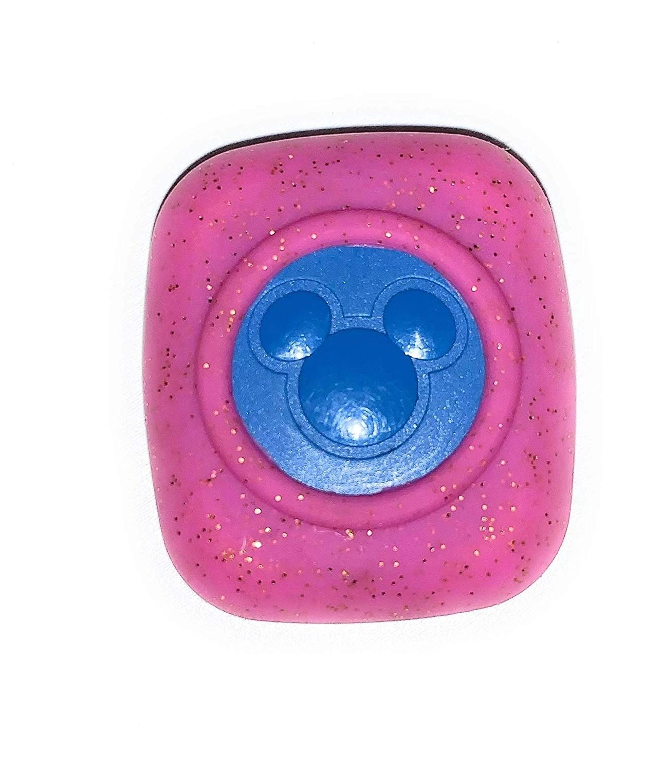 Disney Magicband and Magicband+ Puck Holder Pink with Glitter (2 pack)